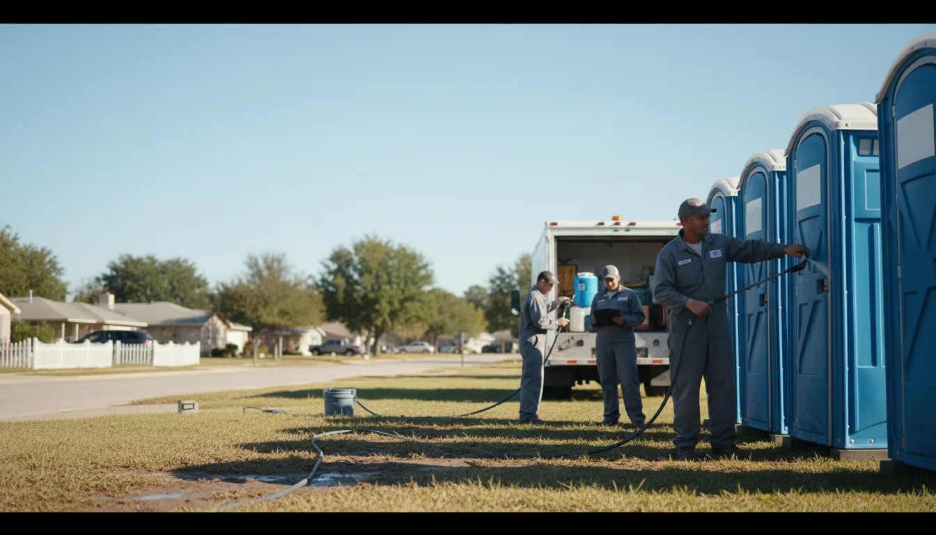 Long-Term Portable Toilet Rental in Strawberry, AR near me
